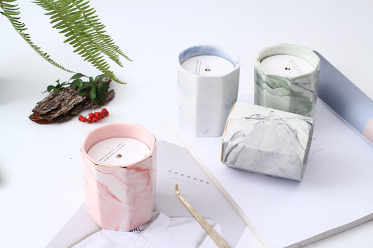 Aromatherapy Marble Cup Fragrance Candle